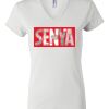 Women's Short Sleeve V-Neck T-Shirt Thumbnail